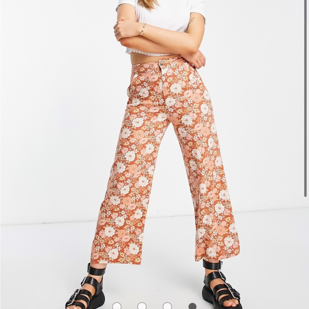 Tailored Linen Wide-Leg Pant